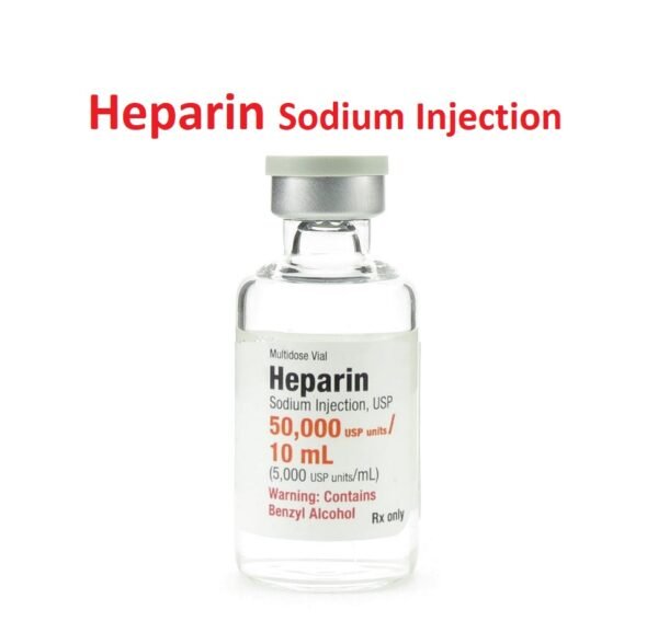 Heparin Sodium (Unfractionated) - Uses, Dose, Side effects, MOA
