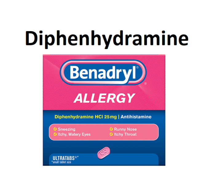 Diphenhydramine Benadryl Uses Dose Side Effects Moa Brands